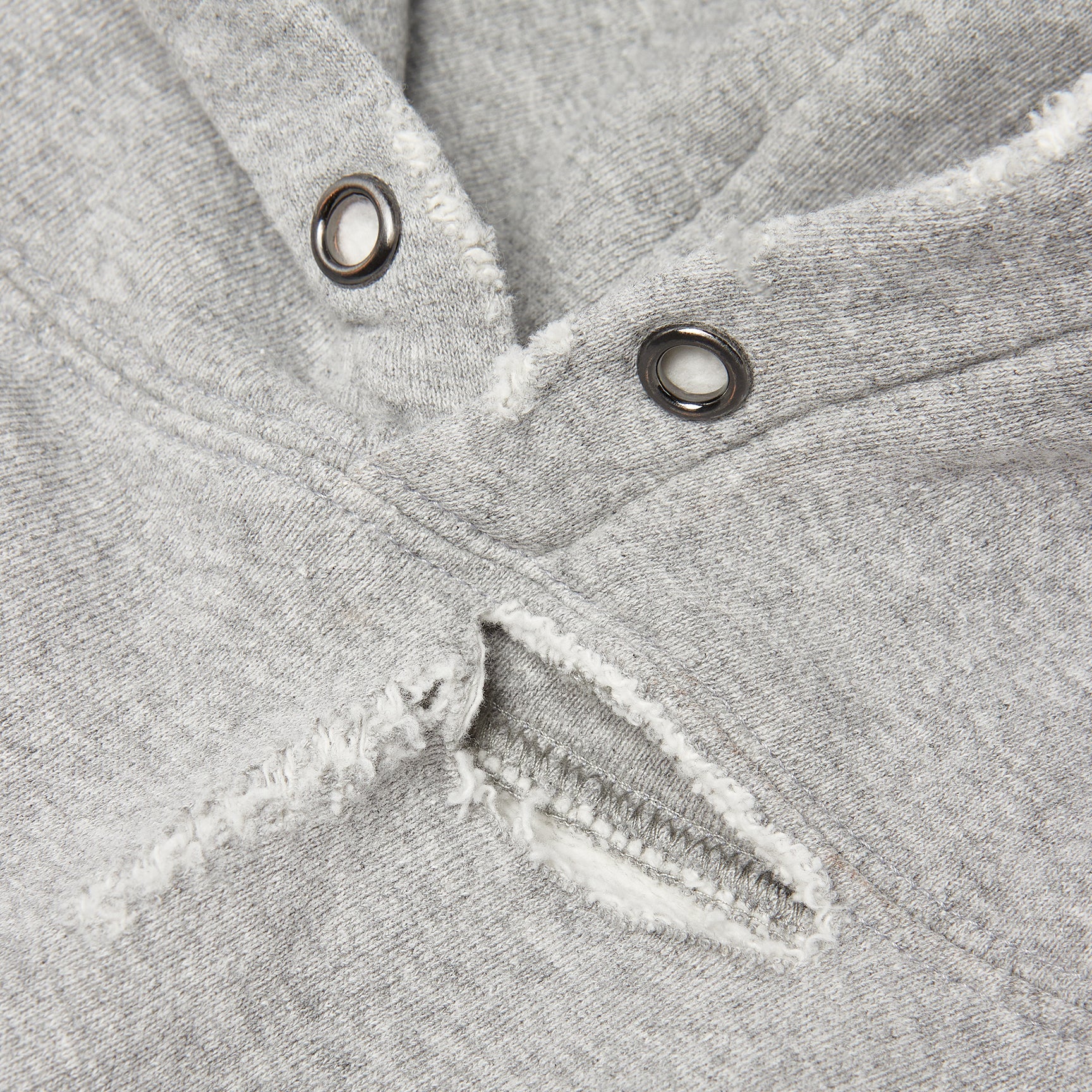 GALLERY DEPT.
Distressed Chateau Ranch hooded cotton-blend sweatshirt