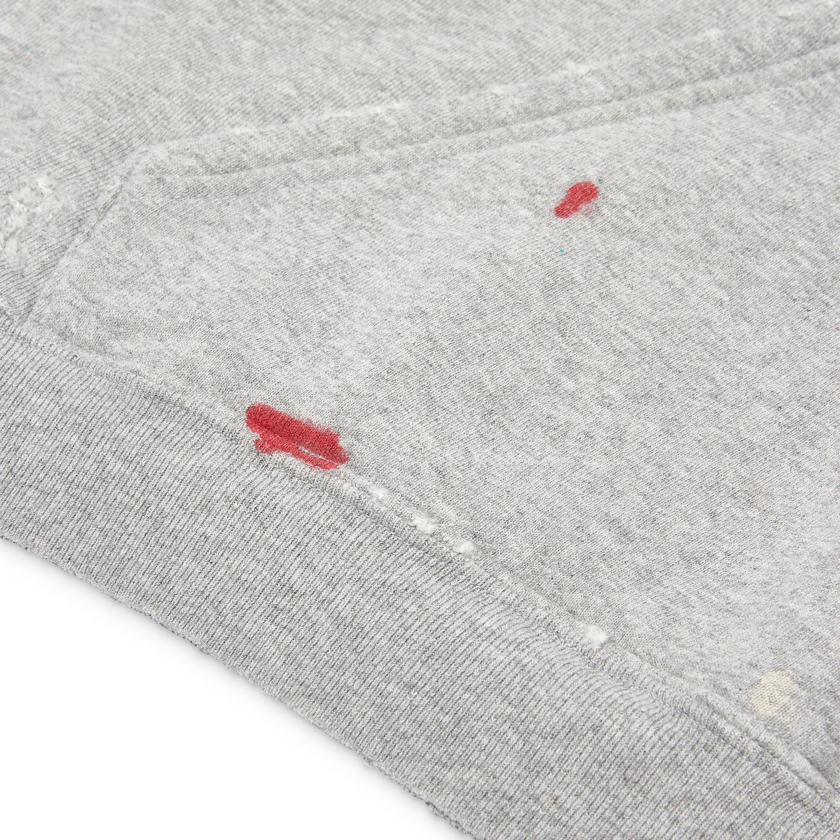 GALLERY DEPT.
Distressed Chateau Ranch hooded cotton-blend sweatshirt