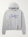 GALLERY DEPT.
Distressed Chateau Ranch hooded cotton-blend sweatshirt