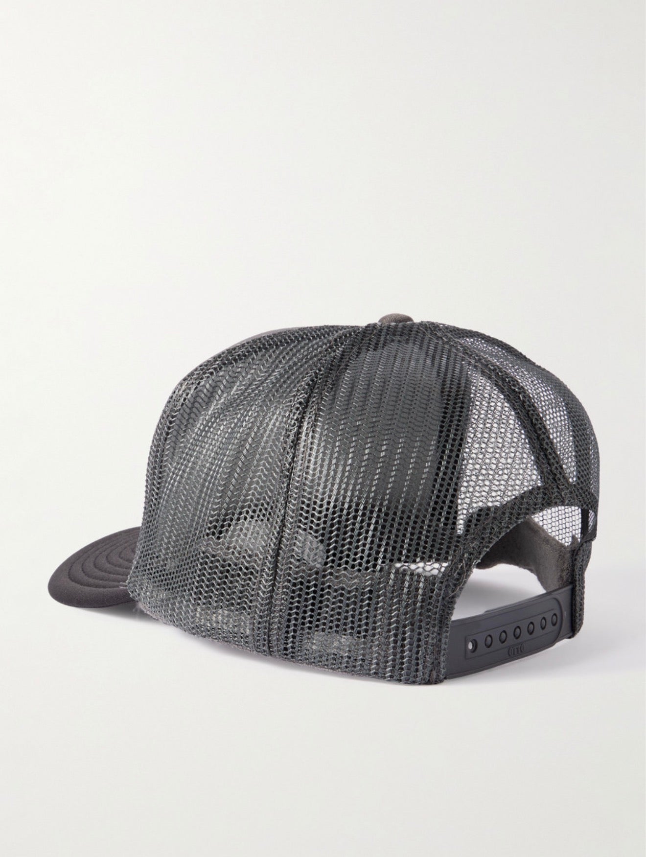 KAPITAL Kountry Pearl Clutcher Printed Canvas and Mesh Trucker Cap