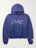 GALLERY DEPT. Distressed Chateau Ranch hooded cotton-blend sweatshirt