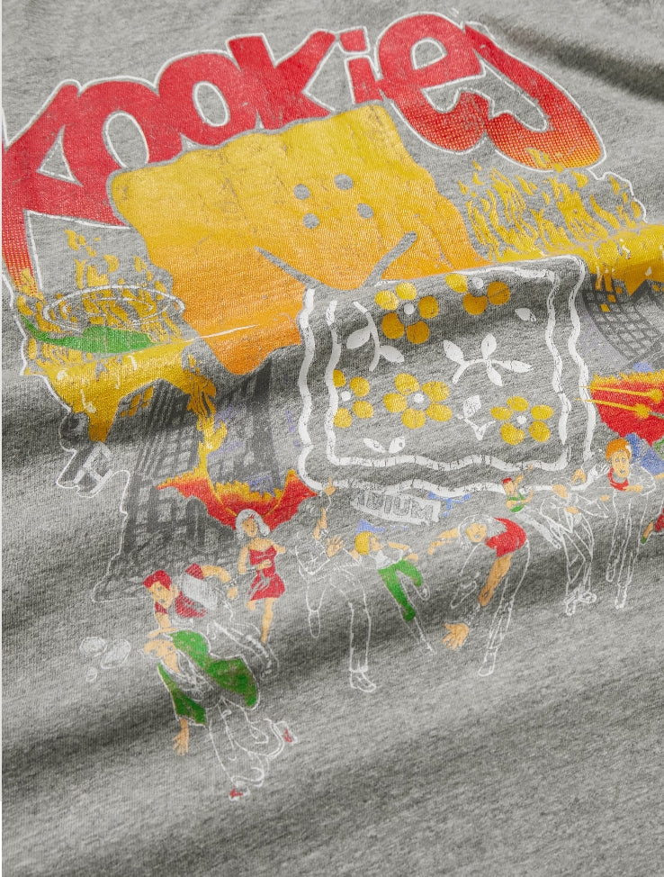 KAPITAL Buster Peckish Bowy Printed Cotton-Jersey L/S T-Shirt