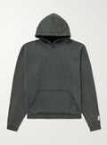 GALLERY DEPT. Oversized Logo-Debossed Cotton-Jersey Hoodie
