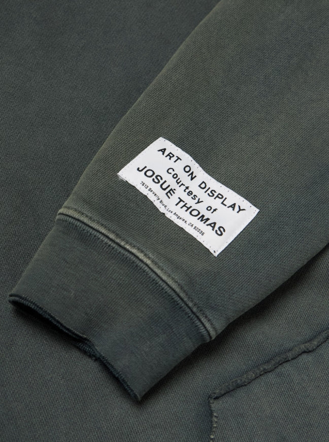 GALLERY DEPT. Oversized Logo-Debossed Cotton-Jersey Hoodie