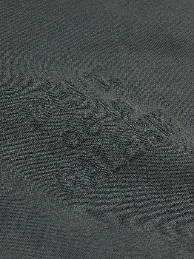 GALLERY DEPT. Oversized Logo-Debossed Cotton-Jersey Hoodie